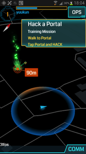 Ingress hack portal